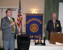 Tom Rogers gives thanks for his new Paul Harris Plus 4 on Dec 1, 2011.